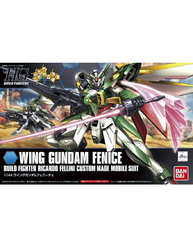 BANDAI BAN2221158 #06 WING GUNDAM FENICE "GUNDAM BUILD FIGHTERS", BANDAI HGBF