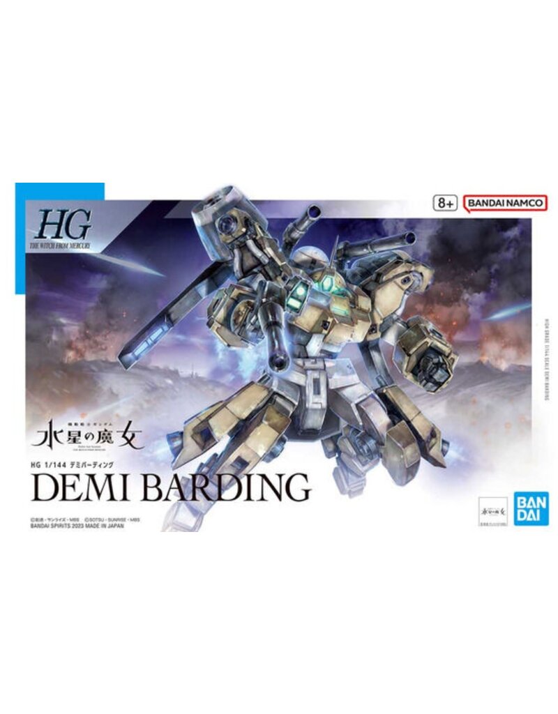BANDAI BAN2645145 HG DEMI BARDING "THE WITCH FROM MERCURY" 1/144, BANDAI