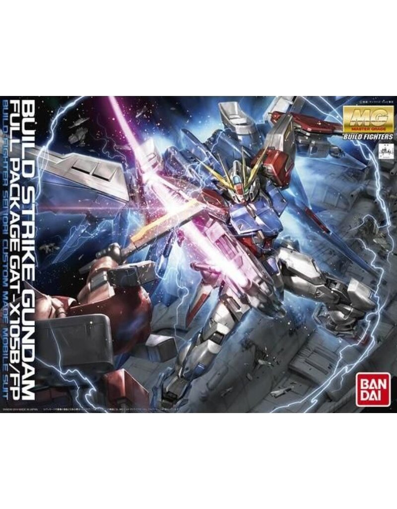 BANDAI BAN2221179 MG GAT-X105B/FP BUILD STRIKE GUNDAM FULL PACKAGE "GUNDAM BUILD FIGHTERS" 1/100, BANDAI