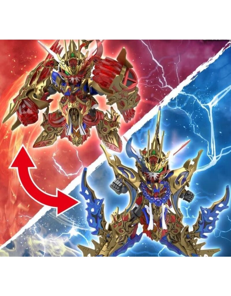 BANDAI BAN2568790 #08 WUKONG IMPULSE GUNDAM DX SET "SD GUNDAM WORLD HEROES"