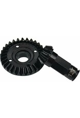 HOT RACING HRAGRM9302R 30/12T STEEL HELICAL DIFFERENTIAL RING/PINION REAR GEAR SET FOR ARRMA GROM