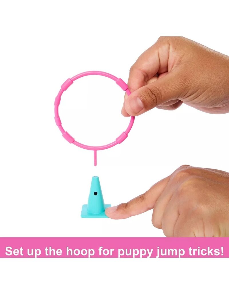 BARBIE MTL HRM10 BARBIE AND STACIE TO THE RESCUE PUPPY PLAYGROUND PLAYSET WITH DOLL