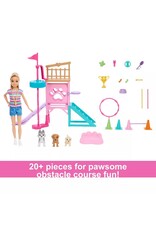 BARBIE MTL HRM10 BARBIE AND STACIE TO THE RESCUE PUPPY PLAYGROUND PLAYSET WITH DOLL