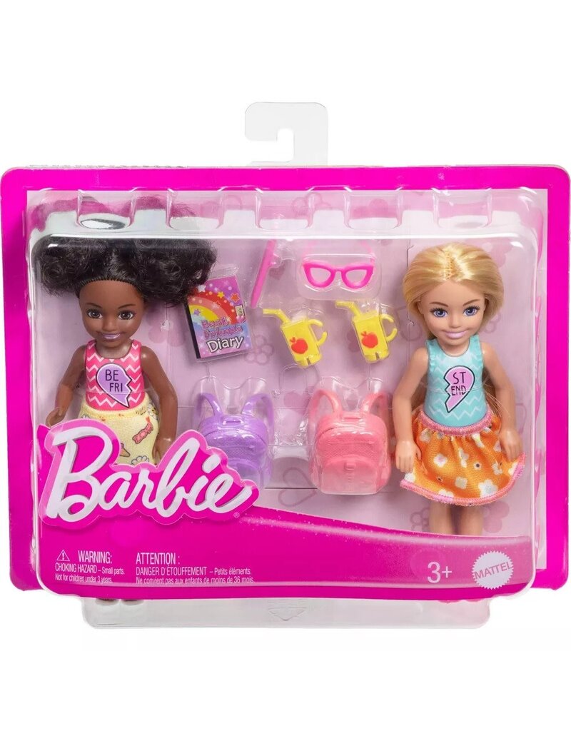 BARBIE MTL HNB85 BARBIE CHELSEA PLAY TOGETHER DOLL-2 SMALL DOLLS & ACCESSORIES