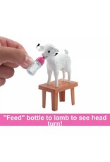 BARBIE MTL HRG41/HRG42 BARBIE65TH ANNIVERSARY CAREERS FARM VET DOLL & LAMB