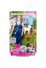 BARBIE MTL HRG41/HRG42 BARBIE65TH ANNIVERSARY CAREERS FARM VET DOLL & LAMB