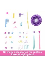 BARBIE MTL HVM11 BARBIE 'BROOKLYN' HAIRSTYLING DOLL & BONNET MORE ACCESSORIES