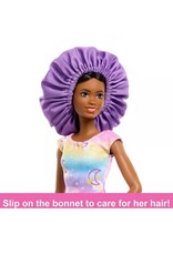 BARBIE MTL HVM11 BARBIE 'BROOKLYN' HAIRSTYLING DOLL & BONNET MORE ACCESSORIES