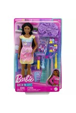 BARBIE MTL HVM11 BARBIE 'BROOKLYN' HAIRSTYLING DOLL & BONNET MORE ACCESSORIES