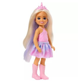 BARBIE MTL HCL18 BARBIE CHELSEA UNICORN PURPLE HAIR