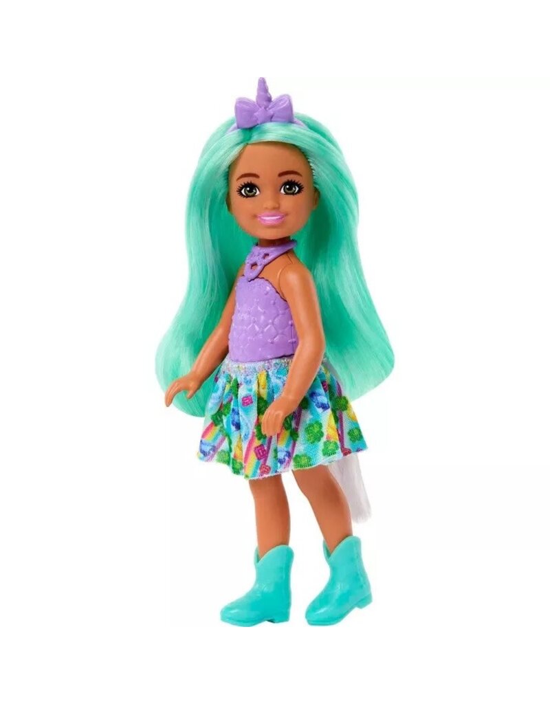 BARBIE MTL HLC17 BARBIE CHELSEA UNICORN GREEN HAIR