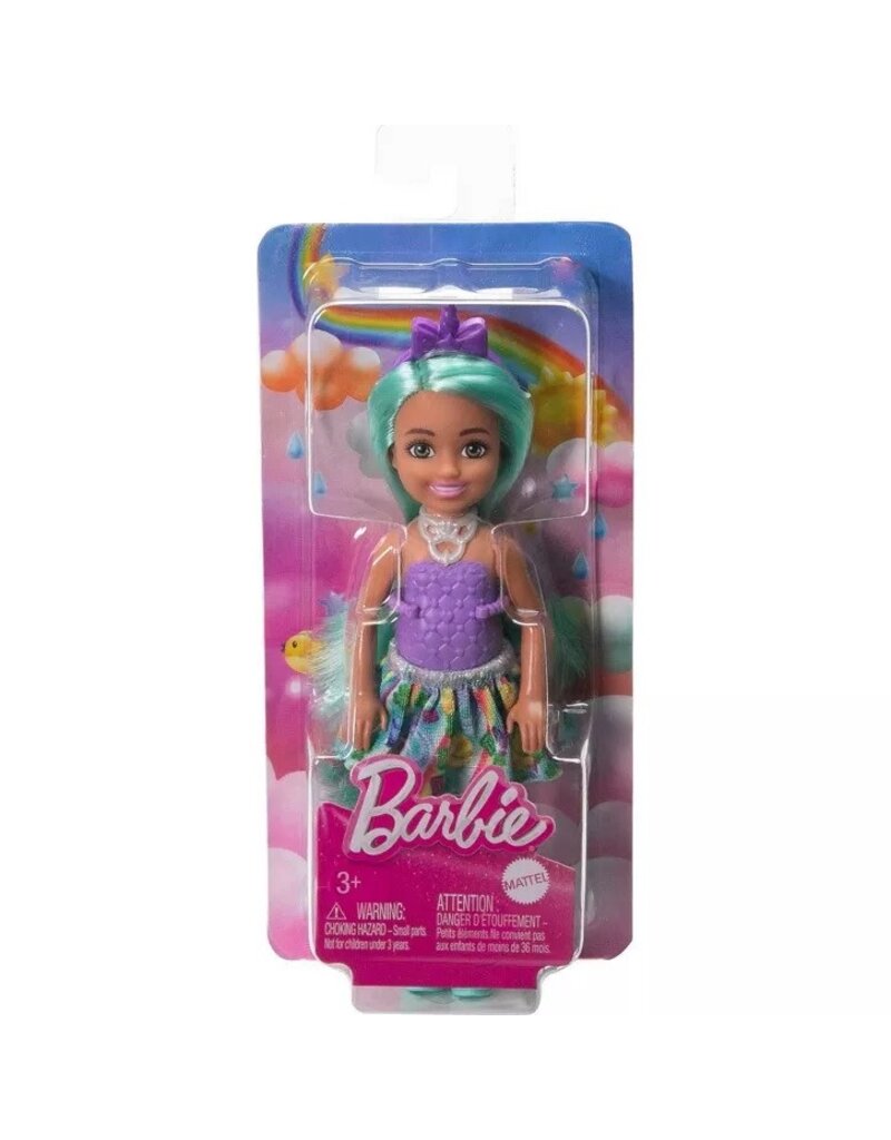 BARBIE MTL HLC17 BARBIE CHELSEA UNICORN GREEN HAIR
