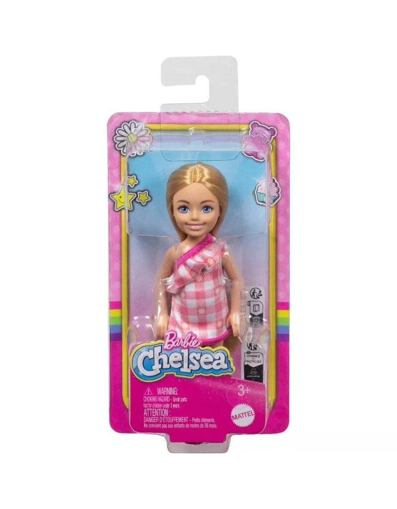 BARBIE MTL HXM95 BARBIE 6.3'' CHELSEA SMALL DOLL BLONDE HAIR/BLUE EYES