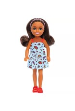 BARBIE MTL HXM97 BARBIE 6.3'' CHELSEA SMALL DOLL BROWN HAIR/GREEN EYES