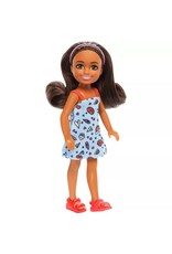BARBIE MTL HXM97 BARBIE 6.3'' CHELSEA SMALL DOLL BROWN HAIR/GREEN EYES