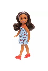 BARBIE MTL HXM97 BARBIE 6.3'' CHELSEA SMALL DOLL BROWN HAIR/GREEN EYES