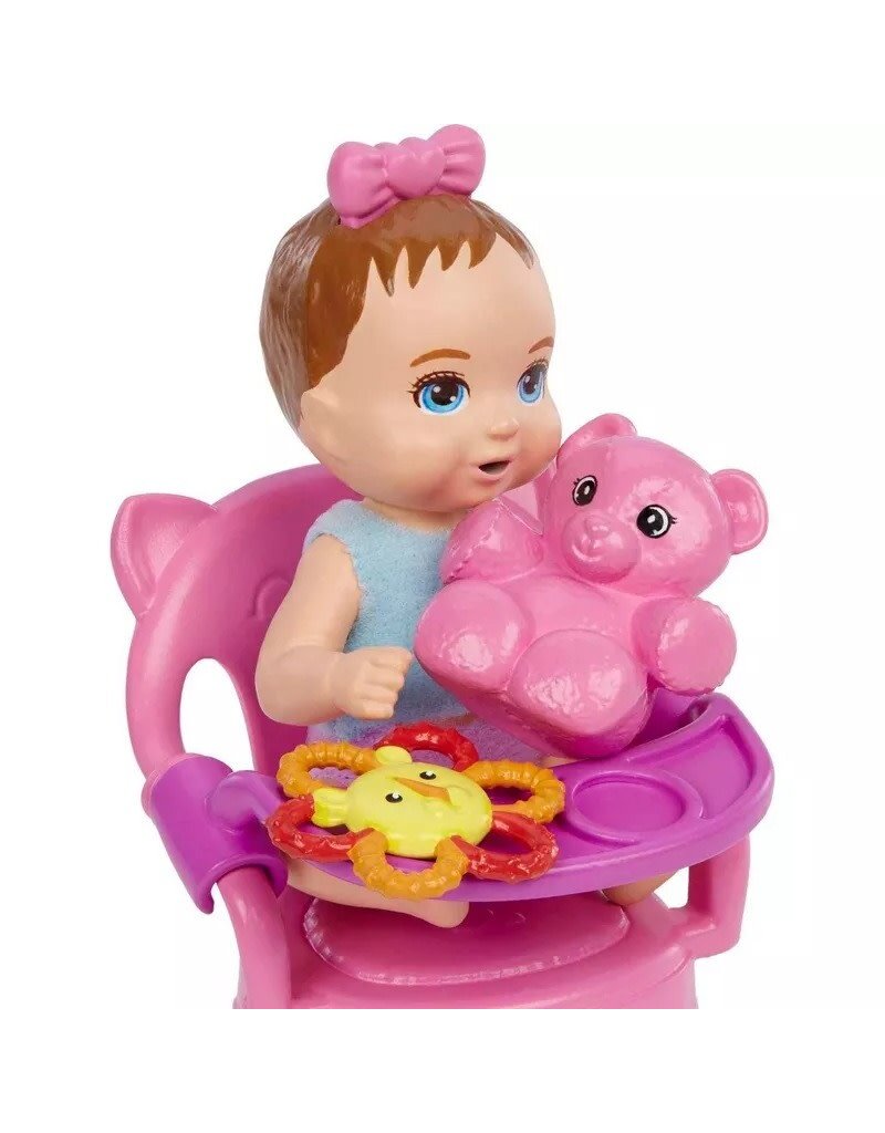 BARBIE MTL GHV83/HJY29 BARBIE SKIPPER BABYSITTER FIRST TOOTH PLAYSET