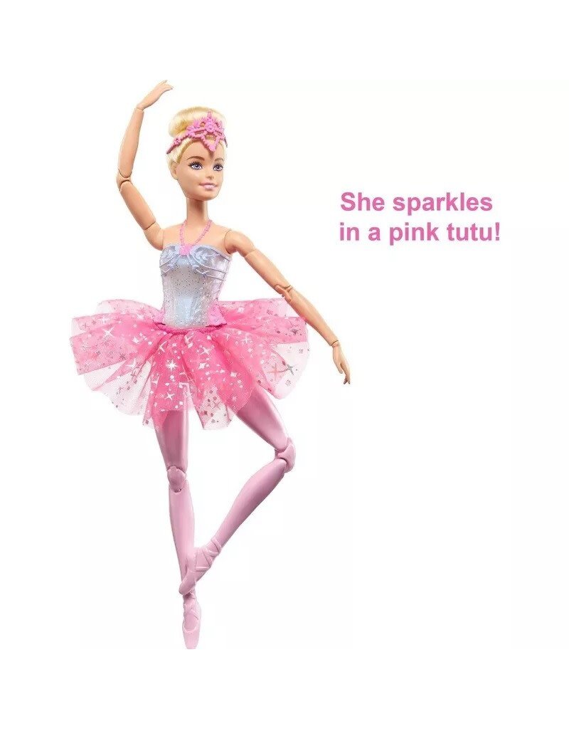 BARBIE MTL HLC24/HLC25 BARBIE DREAMTOPIA TWINKLE LIGHTS BLONDE BALLERINA DOLL