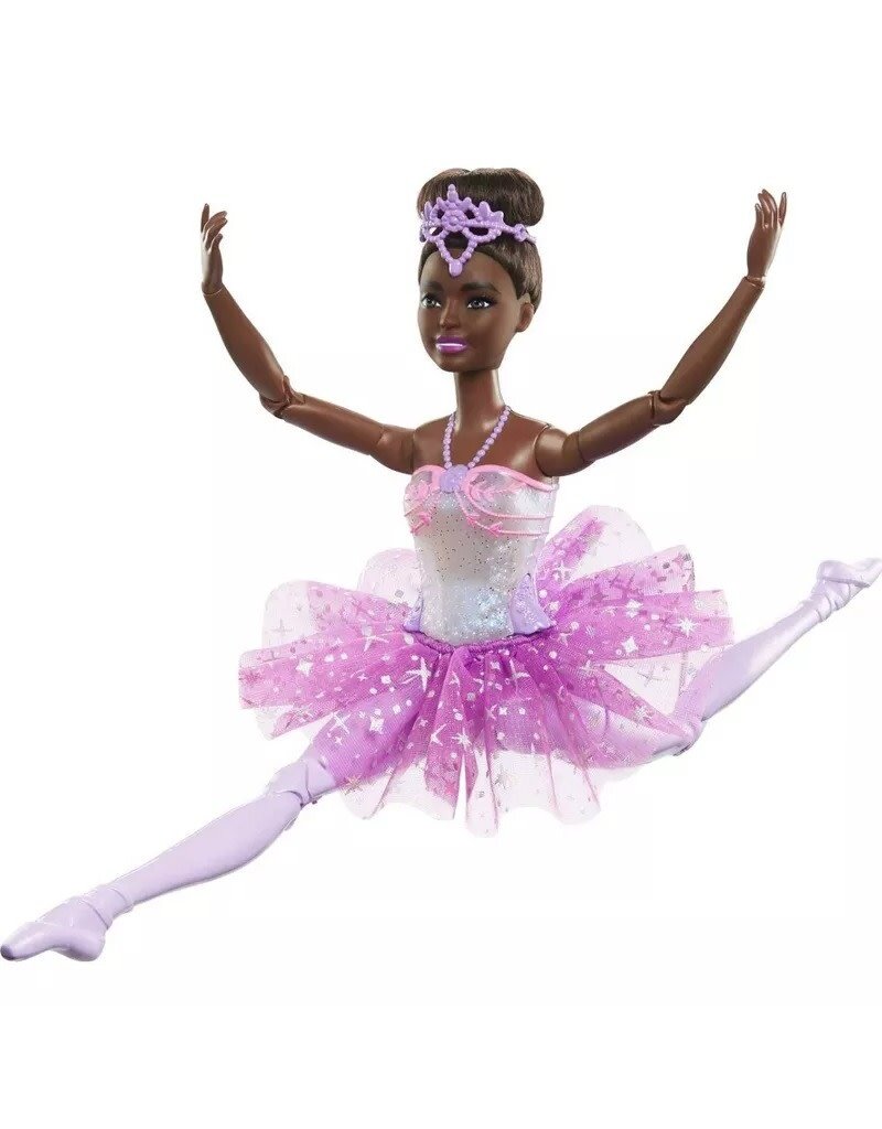 BARBIE MTL HLC24/HLC26 BARBIE DREAMTOPIA TWINKLE LIGHTS MAGICAL BALLERINA DOLL
