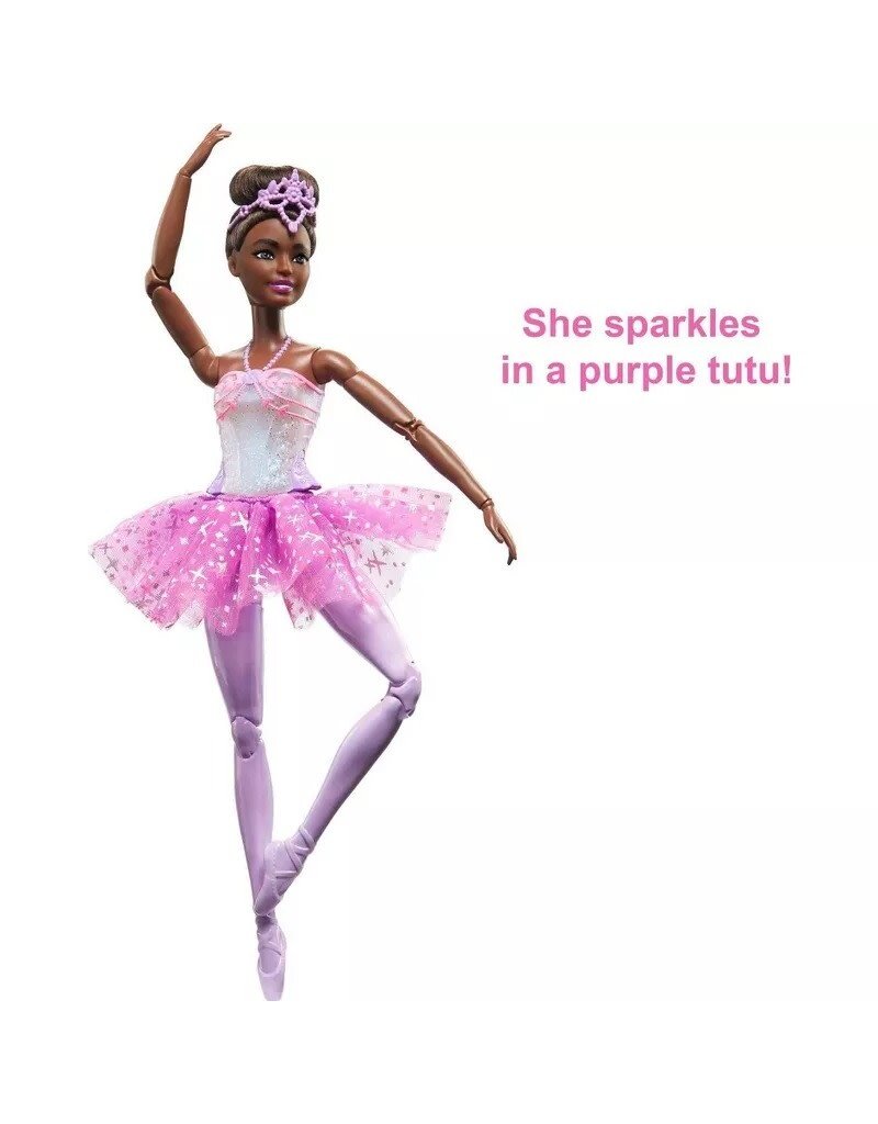 BARBIE MTL HLC24/HLC26 BARBIE DREAMTOPIA TWINKLE LIGHTS MAGICAL BALLERINA DOLL