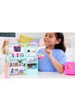 BARBIE MTL HKT94 BARBIE CUTE N COZY CAFE DOLL AND PLAYSET WITH COLOR CHANGE TEAPOT