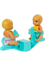 BARBIE MTL HXM99 BARBIE SKIPPER BABYSITTER DOLL WITH TWIN NURSERY PLAYSET & ACCESSORIES