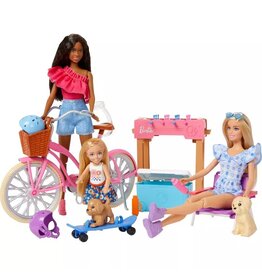 BARBIE MTL HRG78 BARBIE12.7'' BACKYARD FUN PLAYSET BUILD-UP DOLL