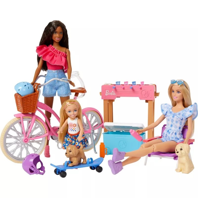 MTL HRG78 BARBIE12.7'' BACKYARD FUN PLAYSET BUILD-UP DOLL