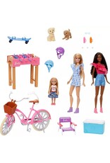 BARBIE MTL HRG78 BARBIE12.7'' BACKYARD FUN PLAYSET BUILD-UP DOLL