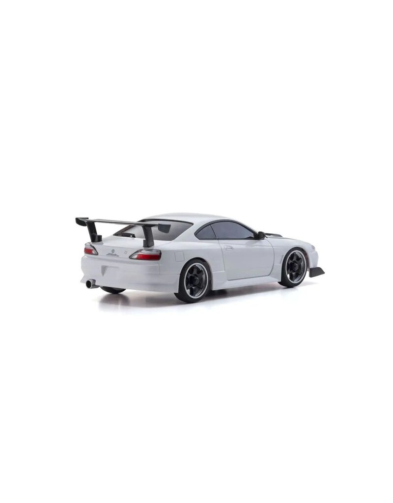 KYOSHO KYO32647 MINI-Z AWD MA020 READYSET NISSAN SILVIA S15 W/ GT WING: WHITE