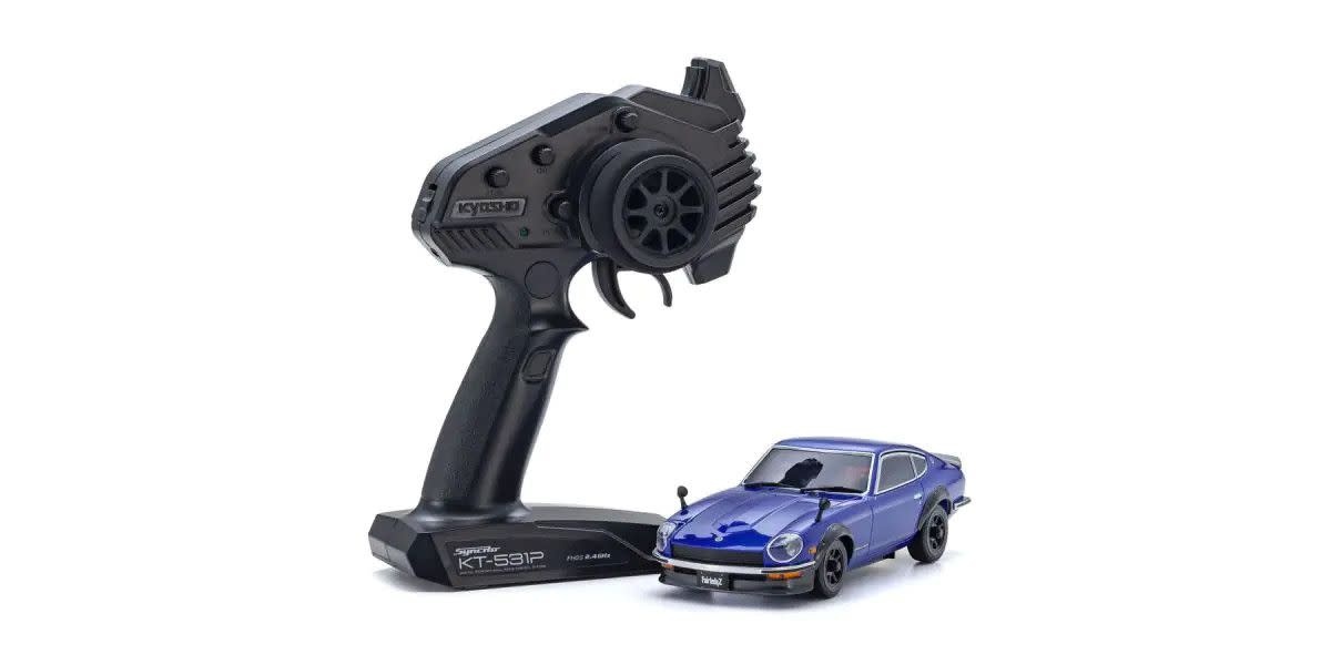 KYO32645MB MINI-Z AWD MA-020 READYSET NISSAN FAIRLADY 240Z-L TUNED VER.: METALLIC BLUE