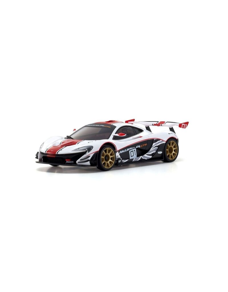KYOSHO KYOMZP253WR ASC MR-03W-MM MCLAREN P1 GTR: WHITE / RED