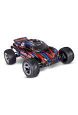 TRAXXAS TRA37354-4-RED 1/10 RUSTLER 2WD BL-2S HD RTR STADIUM TRUCK: RED