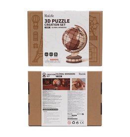 ROBOTIME ROETGM01 GLOBAL WONDERS - CLASSIC 3D WOOD PUZZLES