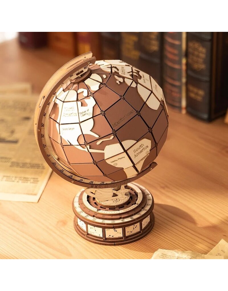 ROBOTIME ROETGM01 GLOBAL WONDERS - CLASSIC 3D WOOD PUZZLES