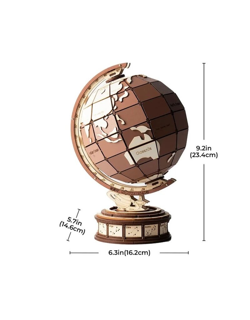 ROBOTIME ROETGM01 GLOBAL WONDERS - CLASSIC 3D WOOD PUZZLES