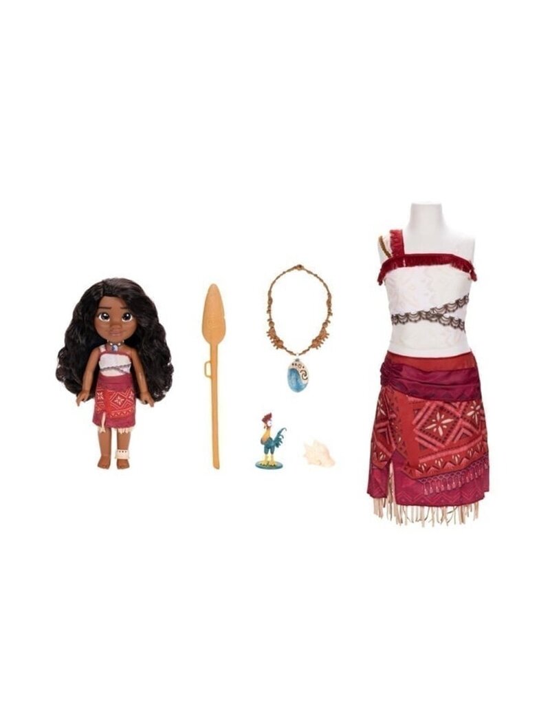MOANA DISNEY MOANA 2 ULTIMATE MOANA DOLL & DRESS UP SET