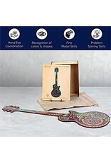 ZENCHALET ZCPG200 GUITAR WOODEN PUZZLE, 200 PCS