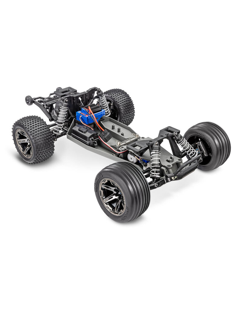 TRAXXAS TRA37354-4-GRN 1/10 RUSTLER 2WD BL-2S HD RTR STADIUM TRUCK: GREEN