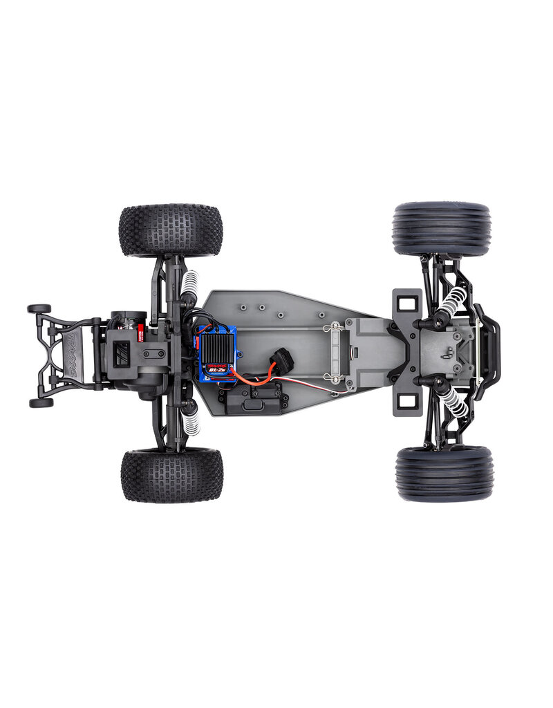 TRAXXAS TRA37354-4-GRN 1/10 RUSTLER 2WD BL-2S HD RTR STADIUM TRUCK: GREEN