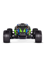 TRAXXAS TRA37354-4-GRN 1/10 RUSTLER 2WD BL-2S HD RTR STADIUM TRUCK: GREEN