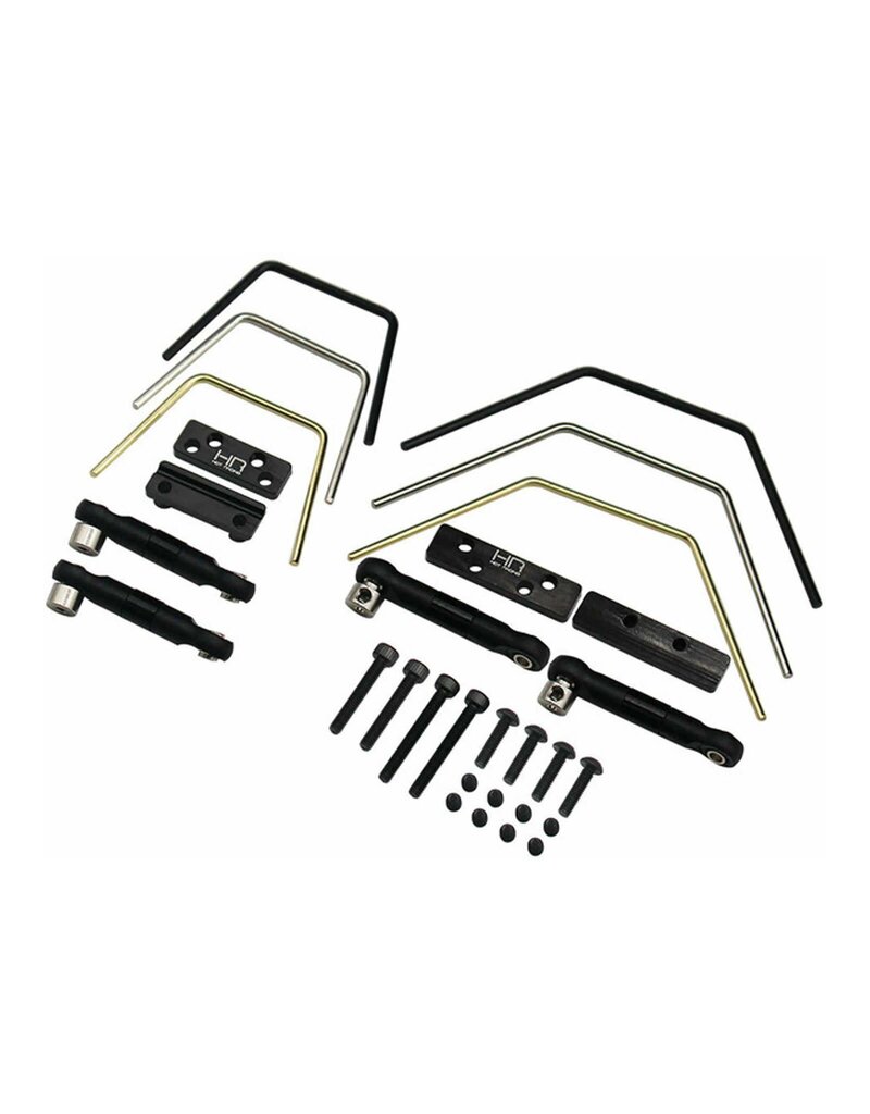 HOT RACING HRAGRM311R01 ANTI-ROLL SWAY BAR SET FOR ARRMA GROM