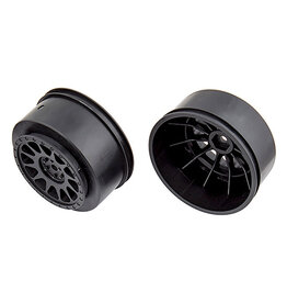 TEAM ASSOCIATED ASC71040 1/10 METHOD WHEELS 12MM HEX: BLACK (2)