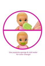 BARBIE MTL HBP34 BARBIE SKIPPER BABYSITTERS INC.FEEDING AND BATH-TIME PLAYSET