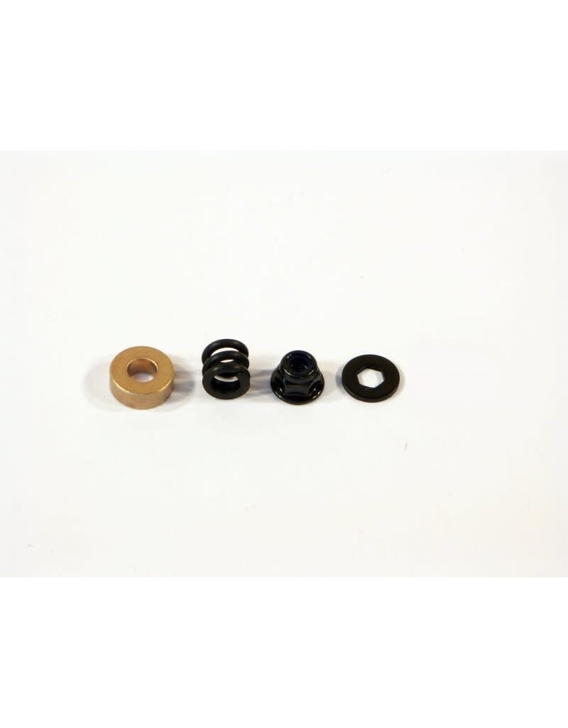 HPI RACING HPI87042 BLACK SPRING W/ WASHER, 4.9X8X7MM, 4.3X10X1.0MM HEX HOLE, SAVAGE X