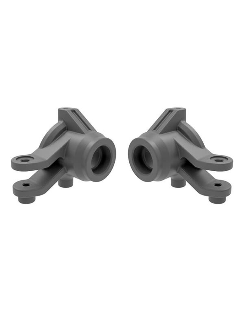 TRAXXAS TRA10736-GRAY STEERING BLOCKS L&R GRAY