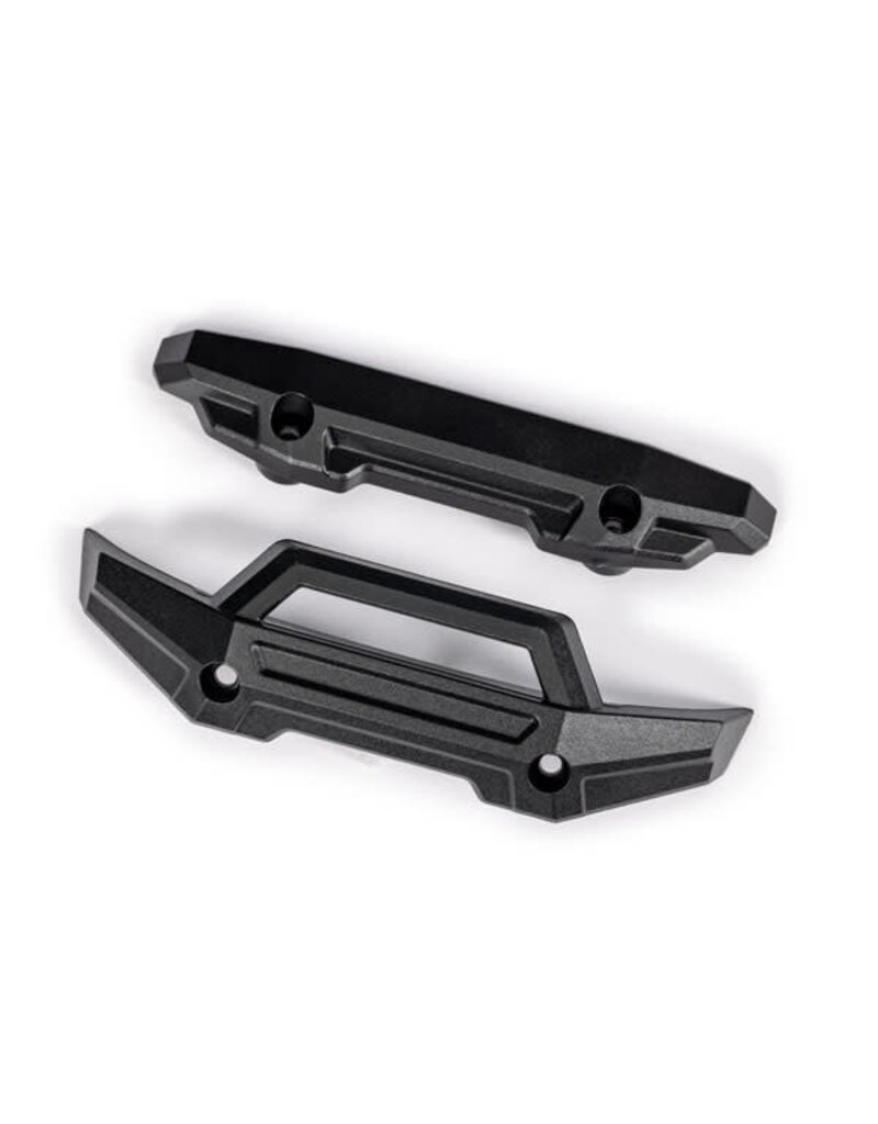 TRAXXAS TRA10735-BLK BUMPER FRONT/REAR BLACK