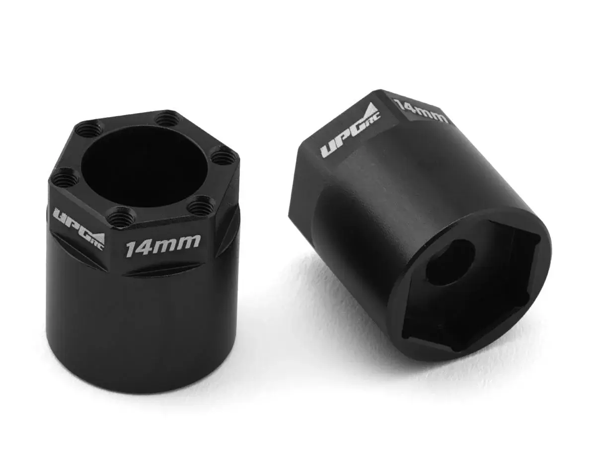 UPG-11006 ALUMINUM 14MM HEX ADAPTERS FOR 2.8" TIRES (2)
