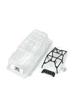 PROLINE RACING PRO366400 2004 JEEP LJ BODY WITH TRAIL CAGE FOR SCX24: CLEAR