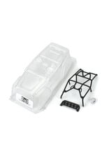 PROLINE RACING PRO366400 2004 JEEP LJ CLEAR BODY WITH TRAIL CAGE FOR SCX24